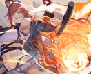 デジタルイラスト制作承ります 動画やサムネイルで使えるイラスト承ります イメージ3