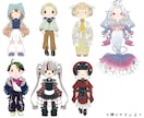 live2Dミニキャラモデル承ります live2Dモデラー紹介可能！ミニキャラで個性を引き出します イメージ4