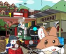 いろいろごった煮！情報量多めのイラスト描きます 広告にもピッタリ！雑誌の挿絵製作経験のある絵描きが描きます！ イメージ5