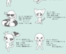 デフォルメイラスト制作します 大体2.5頭身くらいのイラスト イメージ2