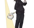 一枚絵★心を動かす、美麗イラスト描きます スチル、動画、アイコン、ゲーム、配信等、幅広く制作できます イメージ8