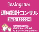 インスタ運用設計（アカウント設計）をサポートします なかなか継続できないインスタ運用を継続できる設計に仕上げます イメージ1