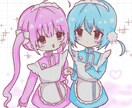 可愛い女の子のイラストを描きます 安価で自分のキャラクターをイラストにしませんか？ イメージ1