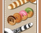 猫の可愛い似顔絵イラスト描きます 猫の種類、ポーズなどはご要望に合わせます◎ イメージ4