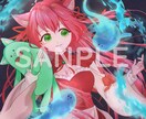 アニメ塗りの等身イラストを描きます 男女どちらもOK！アイコン・サムネイルなど、動画にも最適 イメージ6