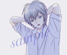 あなただけの素敵なアイコンを作成します オリジナルで透明感のあるイラストをお届けします。 イメージ2