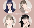 繊細で美しいあなただけのイラスト描きます 美人イラストをアイコンにして差別化を図りませんか？ イメージ8