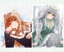 繊細でかわいい女の子のイラストを描きます SNS用アイコンイラスト、1枚絵描きます！ イメージ3