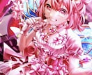 商用◎目を引く1枚絵、ビネットイラストを制作します サムネやMV、グッズ制作を考えている配信者様などへ！ イメージ5