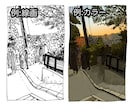 風景・背景イラストを製作します 頂いたお写真をイラストにいたします  商用OK イメージ2