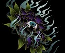 タトゥーイラスト描きます ブラック&グレーの和風イラストで静かなかっこよさを描きます イメージ8