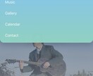 ミュージシャン向けのアーティストページを作ります 実際にライブ活動をする私がアーティストページを作ります！ イメージ4