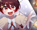 キラキラ✨目を惹き付けるアニメ風イラスト描きます SNS等で活動するクリエイターさん向け✨格安で対応します イメージ7