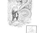 タトゥーデザインの下絵作成します あなたのご希望に添えるタトゥー下絵作成します イメージ6
