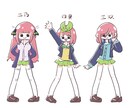 ゆるかわいいイラスト描きます ゆるくてかわいくてレトロっぽいイラストを描きます！ イメージ3