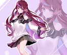 商用利用可！一枚絵・立ち絵制作します サムネ、グッズ、TRPG用etc… なんでもご相談ください！ イメージ4