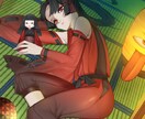 キャラクターデザインから1枚絵まで制作いたします かっこかわいいキャラクターで彩りませんか？ イメージ1