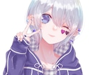 きらきらかわいい女の子アイコン描きます まるくてきらきらしたおめめとつやつやの髪が好き イメージ4