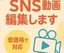 初心者です。SNS用動画をおしゃれに編集します 実績づくりのため。縦型動画など見やすく編集します イメージ1
