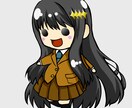 デフォルメなミニキャラアイコンを制作します ブログ・インスタ・YouTube等でどうぞ！ イメージ2