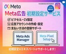 Meta広告の初期設定を画面共有で一緒に進めます 最短で初期設定から出稿まで丁寧にサポートします イメージ1