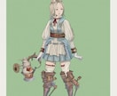 修正数無制限であなたの理想のイラスト作成します ヒアリングをしっかり行いつつ修正無制限で絵を描きます! イメージ2