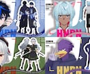 商用利用可！イラスト再現3Dモデル制作します 配信・VTuber向けアバター！VRoidベースでコスパ◎ イメージ3