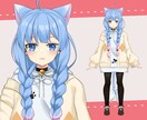 Vtuber製作します キャラデザ～モデリングまでの全工程行います。 イメージ3