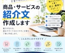 商品紹介文を作成します AIを活用して伝わる文章を丁寧に作成します イメージ1