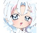 魅力を詰め込んだかわいいSNSアイコン描きます キャラクターが映えるデコレーションで更にかわいく♡ イメージ4