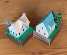 1/400〜、ミニチュアの住宅模型作ります 簡易なものから詳細な模型まで、展示場のノベルティなどにも イメージ5