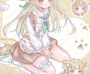 商用利用無料、修正何度でも◯可愛く綺麗に描きます アイコン、立ち絵、一枚絵、ミニキャラを可愛くお描きします イメージ6