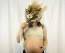マタニティフォト撮影します 花屋ならではの、花を使った写真を得意としています♡ イメージ2