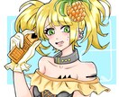 アイコン ヘッダー 一枚絵イラスト描きます キラキラで可愛いイラスト描きます！ イメージ1