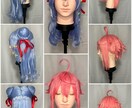 コスプレウィッグ・創作ウィッグ制作いたします 流行りのキャラや創作キャラなどのウィッグ制作いたします イメージ2
