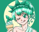 アイコンイラスト描きます アイコンに使えるスタンプ風イラスト。線画に着色。文字入れOK イメージ4