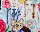 お子さまの似顔絵を柔らかい雰囲気でお描きします お子さまの成長記念やプレゼントに添える1枚にいかがですか？ イメージ2