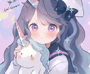 ふわふわ可愛いイラスト描きます ♡ふわふわ可愛い女の子が得意です♡ イメージ1