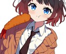 イラスト製作します 女性または男性イラストをアニメ塗りで描かせていただきます イメージ4