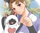 イラスト作成承ります 彩度高め厚塗りイラストが得意です！ イメージ6