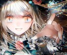 カラーの一枚絵作成します 表紙や個人用、定期更新ゲームやPBWのプロフィール用などに イメージ2