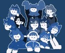 ポップでキュートな被らないアイコン描きます あなたの似顔絵アイコンにしませんか？ イメージ8