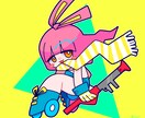 2〜3頭身のポップなアイコンイラスト描きます デフォルメ強めの可愛いアイコンイラスト制作します♪ イメージ3
