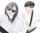 カップルイラスト描きます ♡幸せそうなカップルが描きたいというのが本音です！！ イメージ3