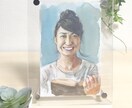 水彩絵の具で似顔絵を制作します ＊送料無料！出品初期のため特別価格、値下げ中！ イメージ4