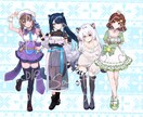 パッと目を引く真面目な立ち絵の制作をします シンプルなキービジュアルをご希望の方必見! イメージ4