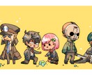 パキッとカラフルな絵柄でデフォルメキャラを描きます 可愛いからカッコイイものまで幅広く！SDキャラ描きます！ イメージ8