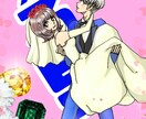 イラスト【背景付き・文字入れ可】描きます イラストからタイトル、作者名までをトータルデザイン！ イメージ4