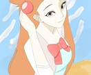 可愛いをお届けします 可愛い女の子、モンスターの自分なりの絵を イメージ1