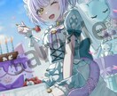 一枚絵やアイコンを描きます 即日返信可能、ご要望に沿ったイラストを描きます！ イメージ3